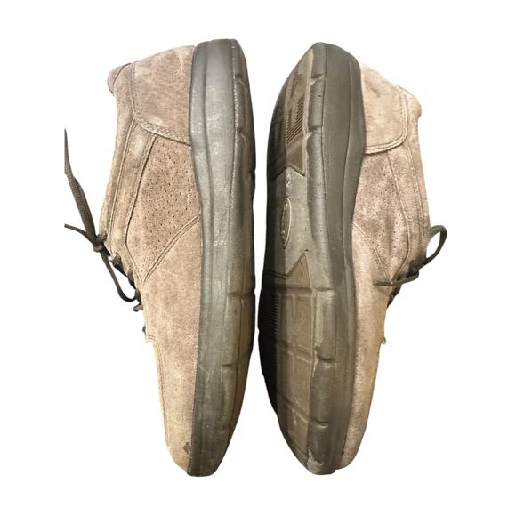 Propet Brown men’s lace up suede leather shoes 10.5 - Picture 2 of 14